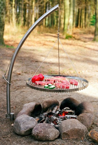 Erdspiess Schwenkgrill / Galgengrill