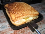 Leckerer Toast aus Sandwichmaker